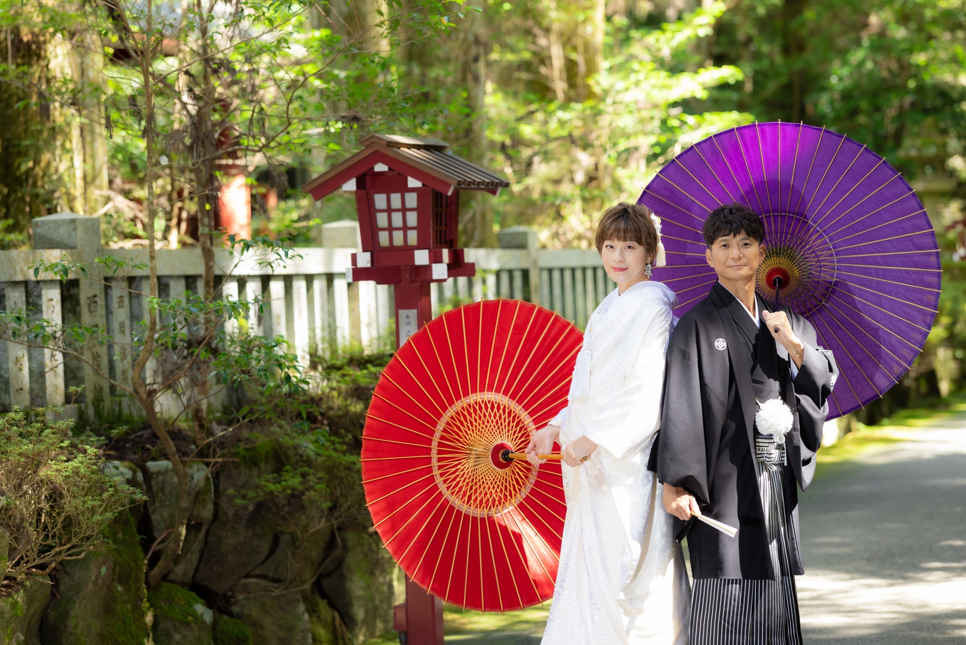 憧れの箱根神社で結婚式を挙げることができました！