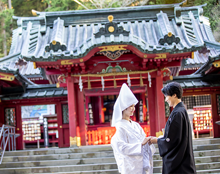 箱根神社の挙式