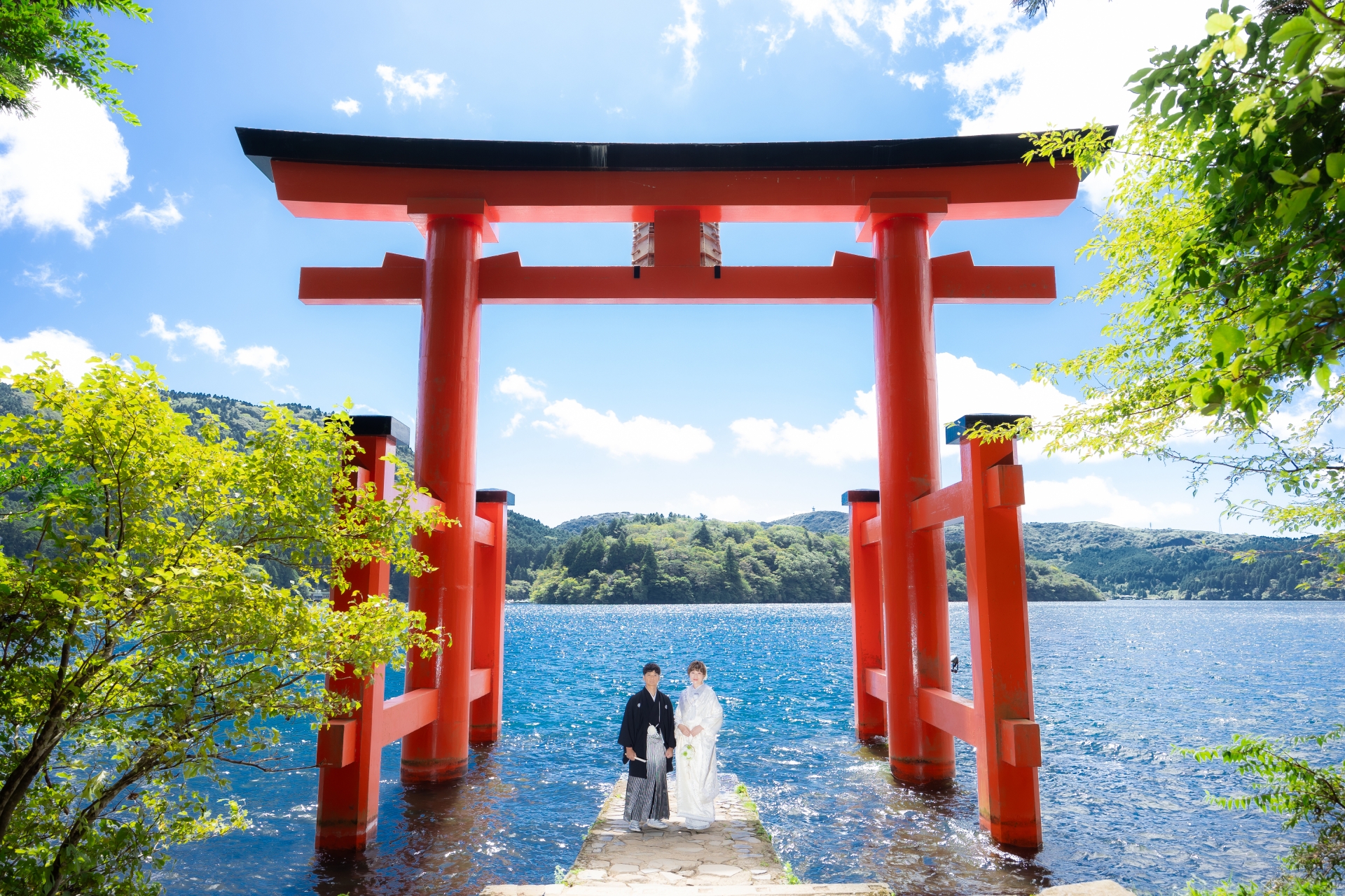 箱根神社 平和の鳥居