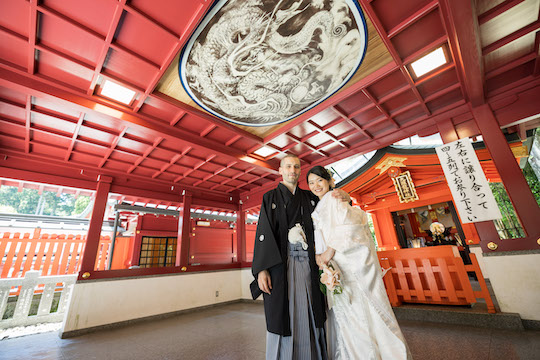 箱根神社　結婚式