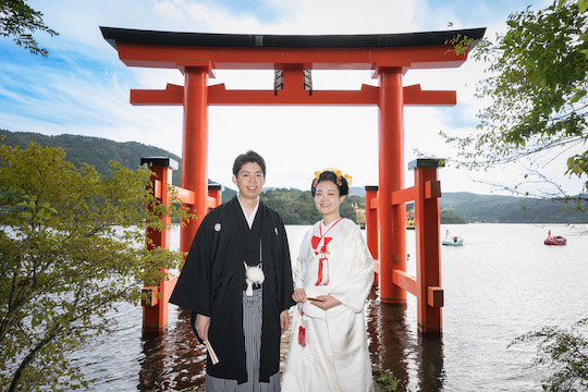 箱根神社　結婚式